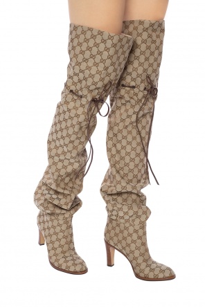 Heeled thigh-high boots, zdjęcie 2 Heeled thigh-high boots od Gucci
